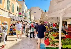 le marché de Santanyi